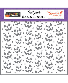 Echo Park Halloween Parade Designer Stencil Carved Faces (HPD511034) Echo Park Halloween Parade Designer Stencil Carved Faces (HPD511034)