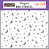 Halloween Parade Designer Stencil Halloween Night Sky (HPD511033)