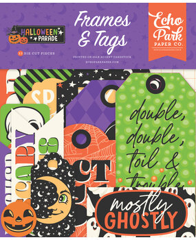 Echo Park Halloween Parade Frames & Tags (HPD511025)