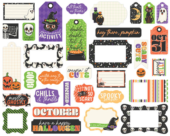 Echo Park Halloween Parade Frames & Tags (HPD511025) Echo Park Halloween Parade Frames & Tags (HPD511025)