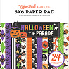 Echo Park Halloween Parade 6x6 Inch Paper Pad (HPD511023) Echo Park Halloween Parade 6x6 Inch Paper Pad (HPD511023)