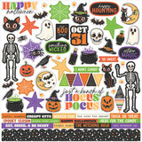 Echo Park Halloween Parade Element Sticker (HPD511014)
