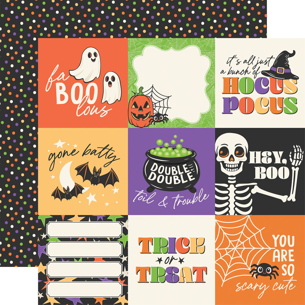 Echo Park Halloween Parade 12x12 Inch Collection Kit (HPD511016)