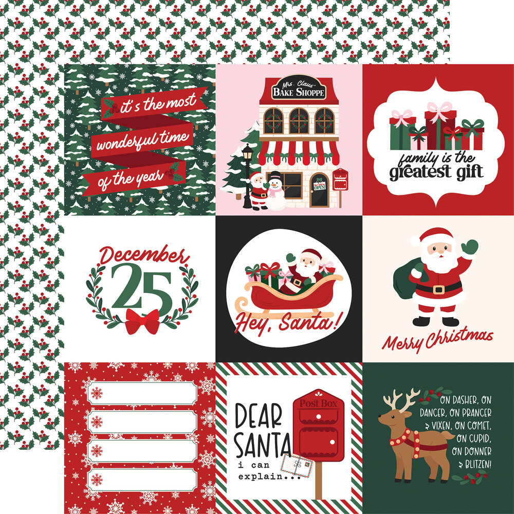 Echo Park North Pole Christmas 12x12 Inch Collection Kit (NPC515016) Echo Park North Pole Christmas 12x12 Inch Collection Kit (NPC515016)