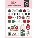 Echo Park North Pole Christmas Decorative Brads (NPC515020)