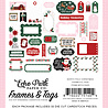 Echo Park North Pole Christmas Frames & Tags (NPC515025) Echo Park North Pole Christmas Frames & Tags (NPC515025)