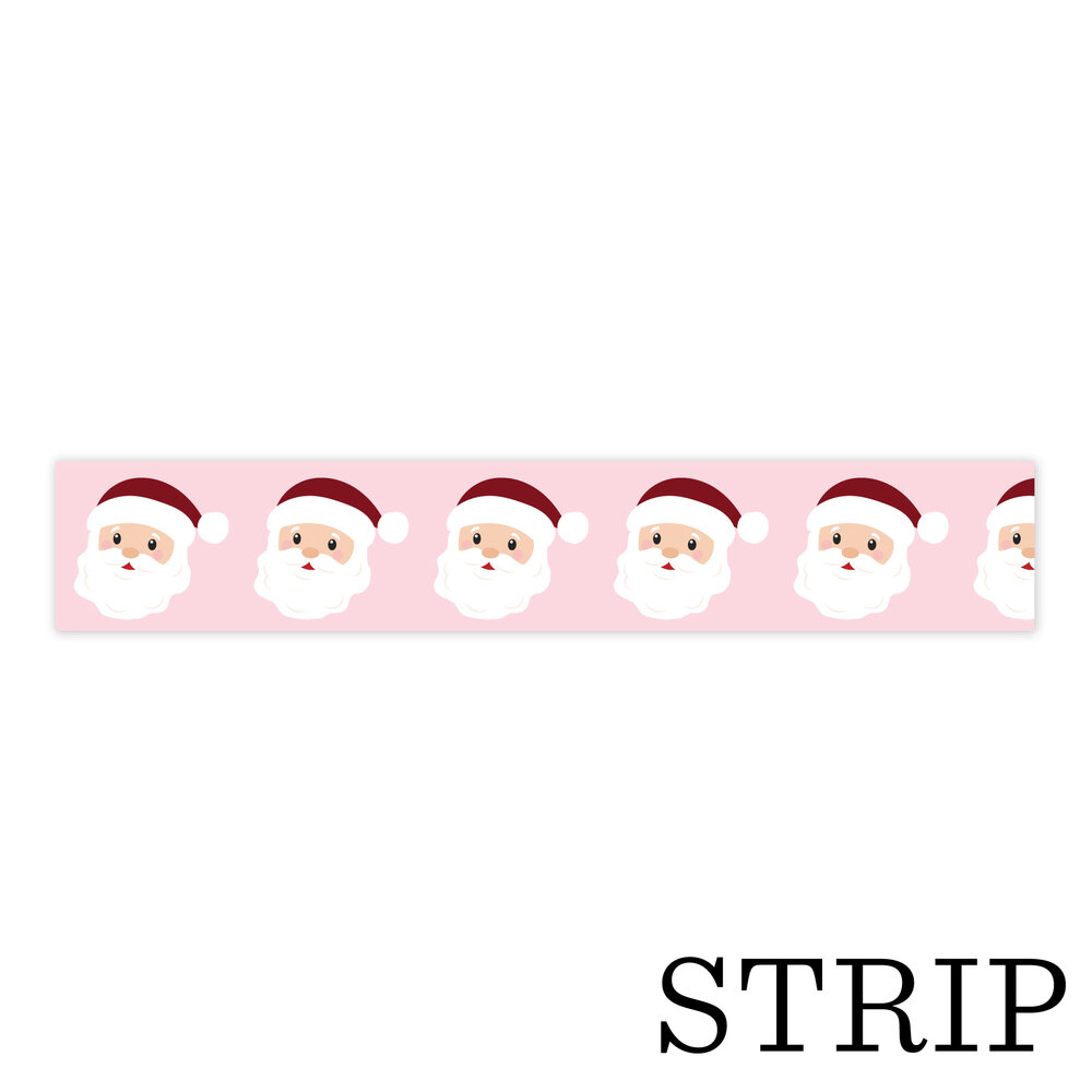 Echo Park North Pole Christmas Washi Tape Merry Santa Claus (NPC515026)