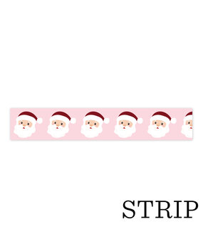 Echo Park North Pole Christmas Washi Tape Merry Santa Claus (NPC515026)