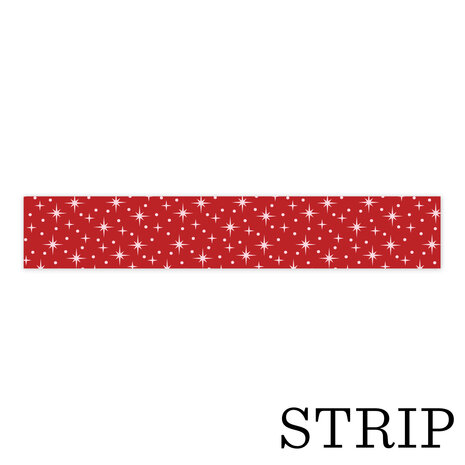 Echo Park North Pole Christmas Washi Tape North Pole Sparkle (NPC515027)