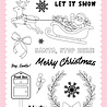 Echo Park North Pole Christmas Designer Stamp Set Santa Stop Here (NPC515044) Echo Park North Pole Christmas Designer Stamp Set Santa Stop Here (NPC515044)