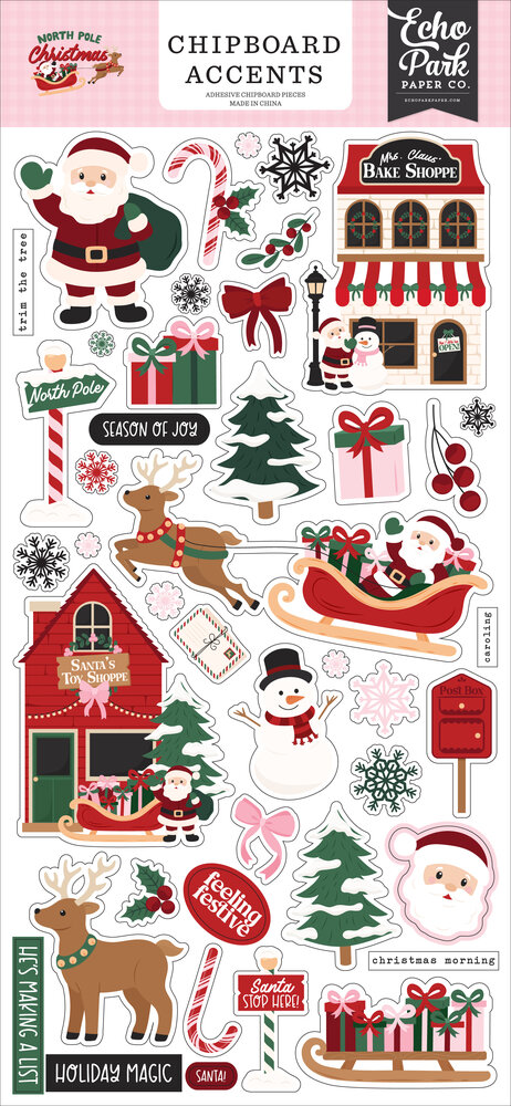 Echo Park North Pole Christmas Mega Bundle (NPC515050)