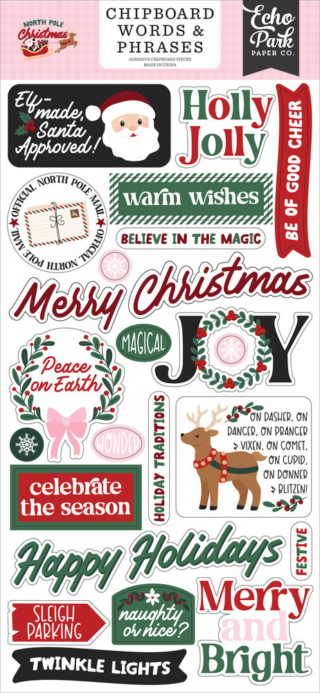 Echo Park North Pole Christmas Mega Bundle (NPC515050)
