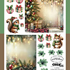 Crealies Bundel Cutting Sheets Christmas A-H (8pcs) (CLSVP904)
