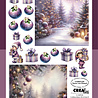 Crealies Bundel Cutting Sheets Christmas A-H (8pcs) (CLSVP904)