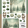 Crealies Bundel Cutting Sheets Christmas A-H (8pcs) (CLSVP904)