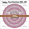 Crealies Crea-Nest-Lies XXL Stansen Dunne Kaders Cirkels Glad (CLNestXXL196) Crealies Crea-Nest-Lies XXL Stansen Dunne Kaders Cirkels Glad (CLNestXXL196)