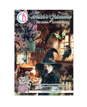 Ciao Bella The Witch's Grimoire A4 Junk Journal Ephemera Book (32pcs) (CBB029)