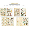 Ciao Bella Golden Winter A4 Junk Journal Ephemera Book (32pcs) (CBB032) Ciao Bella Golden Winter A4 Junk Journal Ephemera Book (32pcs) (CBB032)