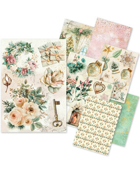 Ciao Bella Golden Winter A5 Rice Paper Mixed (8pcs) (CBRS051)