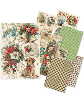 Ciao Bella Cozy Christmas A5 Rice Paper Mixed (8pcs) (CBRS050)