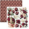 Ciao Bella Bohemian Burgundy 6x6 Inch Fussy Cut Pad (24pcs) (CBQE099) Ciao Bella Bohemian Burgundy 6x6 Inch Fussy Cut Pad (24pcs) (CBQE099)