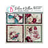 Bohemian Burgundy 6x6 Inch Deluxe Paper Silver & Vellum Dual Pack Mixed (6pcs) (CBXQ012) Bohemian Burgundy 6x6 Inch Deluxe Paper Silver & Vellum Dual Pack Mixed (6pcs) (CBXQ012)