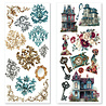 Ciao Bella Bohemian Burgundy Transparent Adhesive Sheets (5pcs) (CBI018) Ciao Bella Bohemian Burgundy Transparent Adhesive Sheets (5pcs) (CBI018)