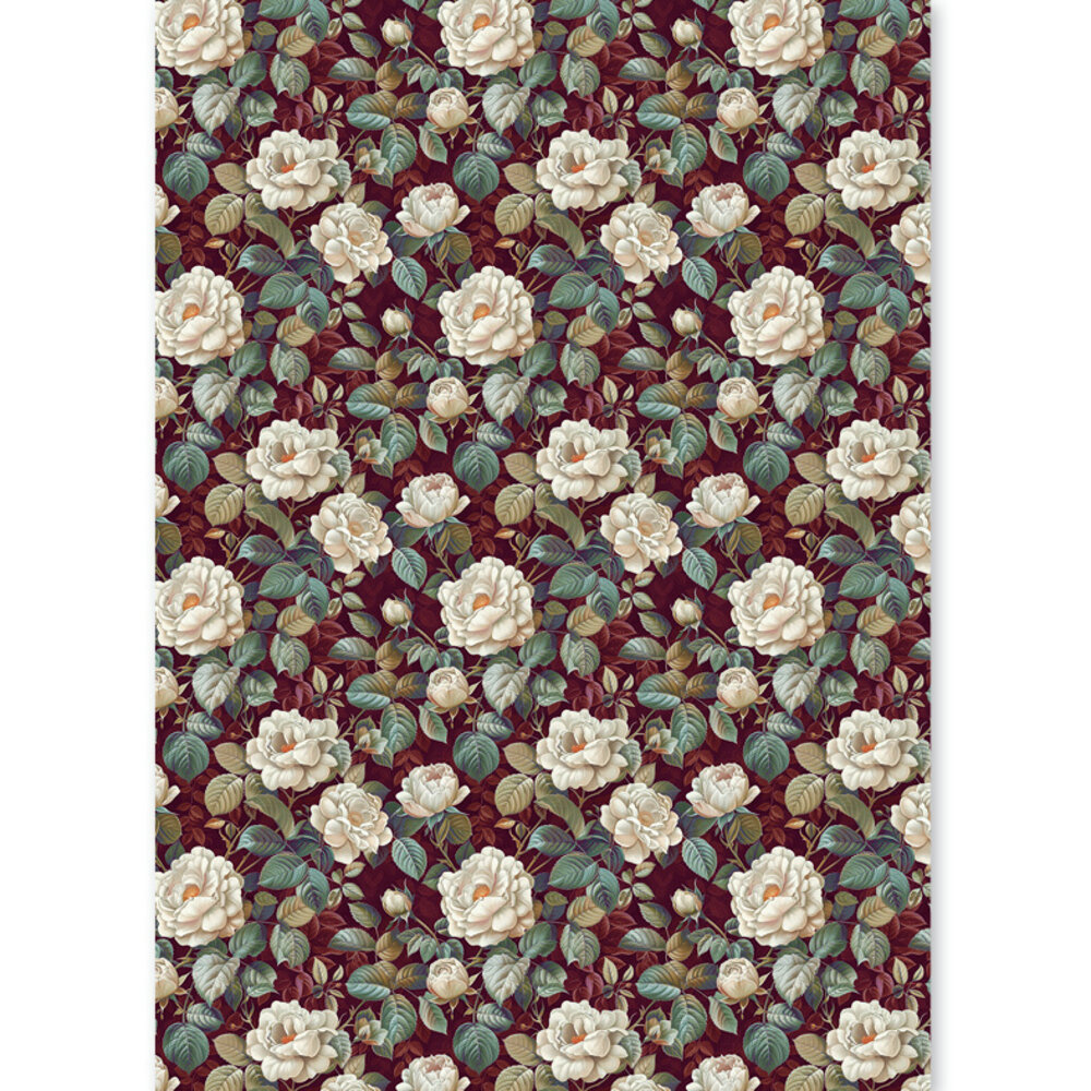 Ciao Bella Bohemian Burgundy A5 Rice Paper Mixed (8pcs) (CBRS046) Ciao Bella Bohemian Burgundy A5 Rice Paper Mixed (8pcs) (CBRS046)