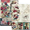 Ciao Bella Bohemian Burgundy A4 Creative Pad (9pcs) (CBCL099) Ciao Bella Bohemian Burgundy A4 Creative Pad (9pcs) (CBCL099)