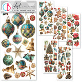 Ciao Bella Merry & Bright Transparent Adhesive Sheets (5pcs) (CBI017)