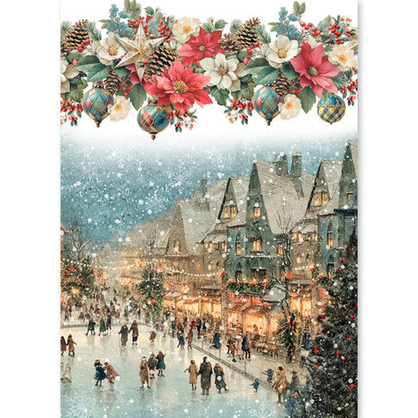 Ciao Bella Merry & Bright A5 Rice Paper Mixed (8pcs) (CBRS045) Ciao Bella Merry & Bright A5 Rice Paper Mixed (8pcs) (CBRS045)