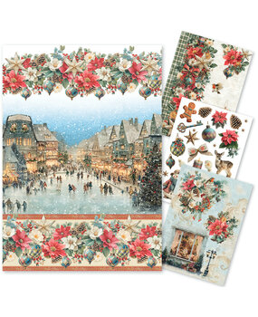 Ciao Bella Merry & Bright A4 Rice Paper Mixed (4pcs) (CBRA014)