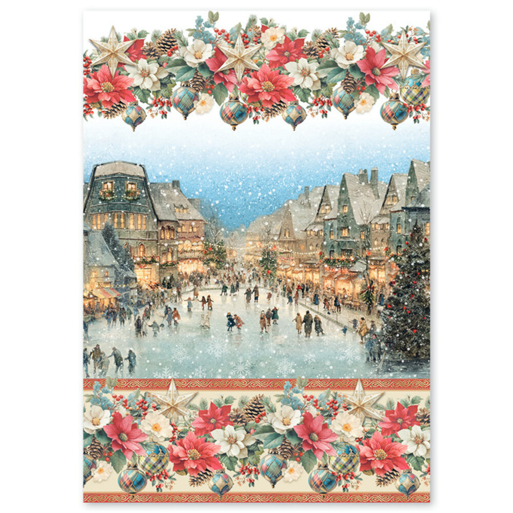 Ciao Bella Merry & Bright A4 Rice Paper Mixed (4pcs) (CBRA014) Ciao Bella Merry & Bright A4 Rice Paper Mixed (4pcs) (CBRA014)