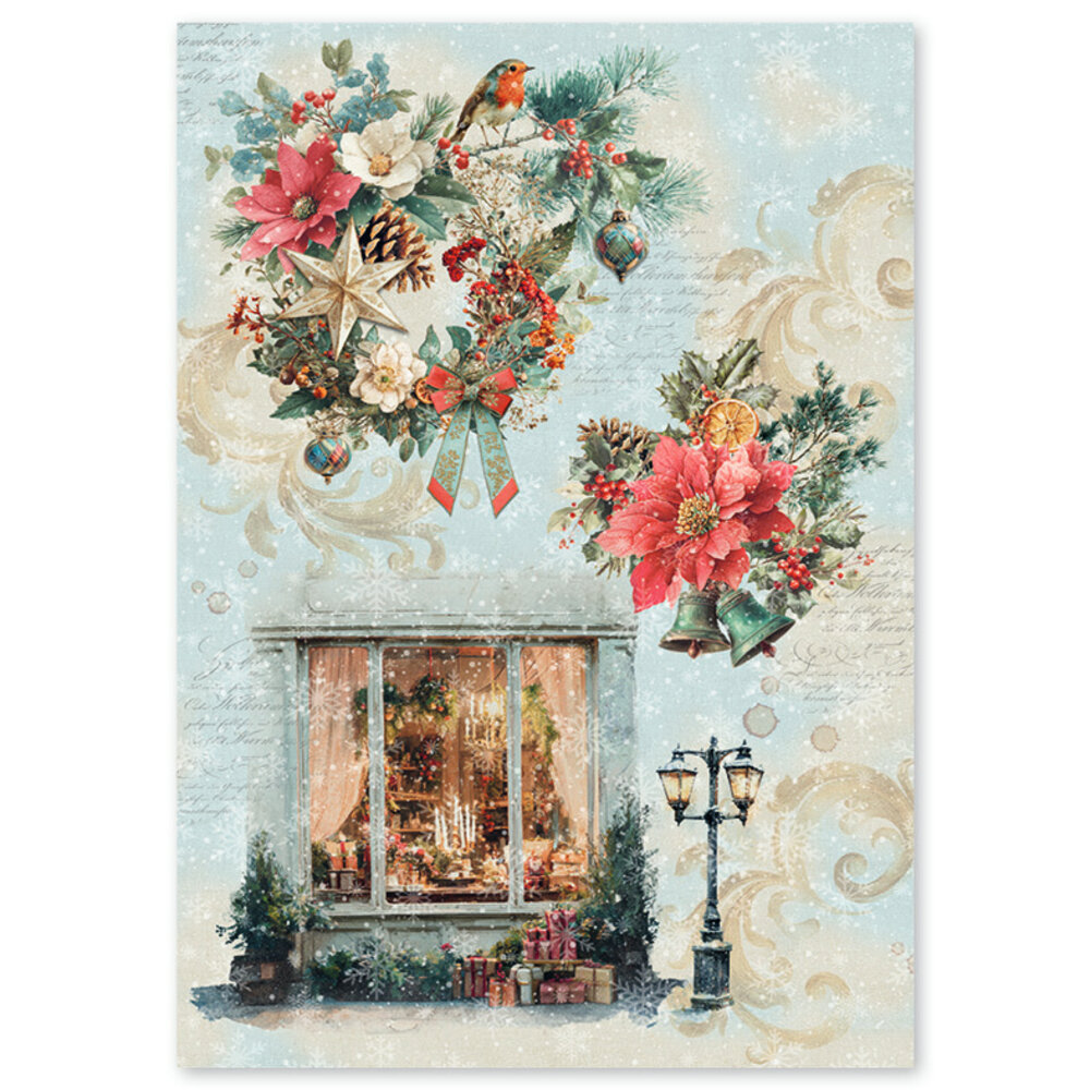 Ciao Bella Merry & Bright A4 Rice Paper Mixed (4pcs) (CBRA014) Ciao Bella Merry & Bright A4 Rice Paper Mixed (4pcs) (CBRA014)