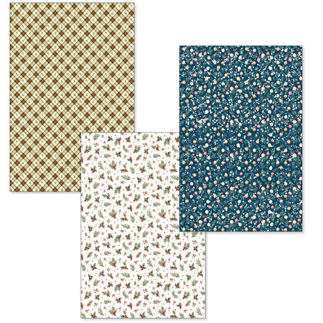 Ciao Bella Merry & Bright A4 Deluxe Paper Silver & Vellum Dual Pack Mixed (6pcs) (CBX011) Ciao Bella Merry & Bright A4 Deluxe Paper Silver & Vellum Dual Pack Mixed (6pcs) (CBX011)