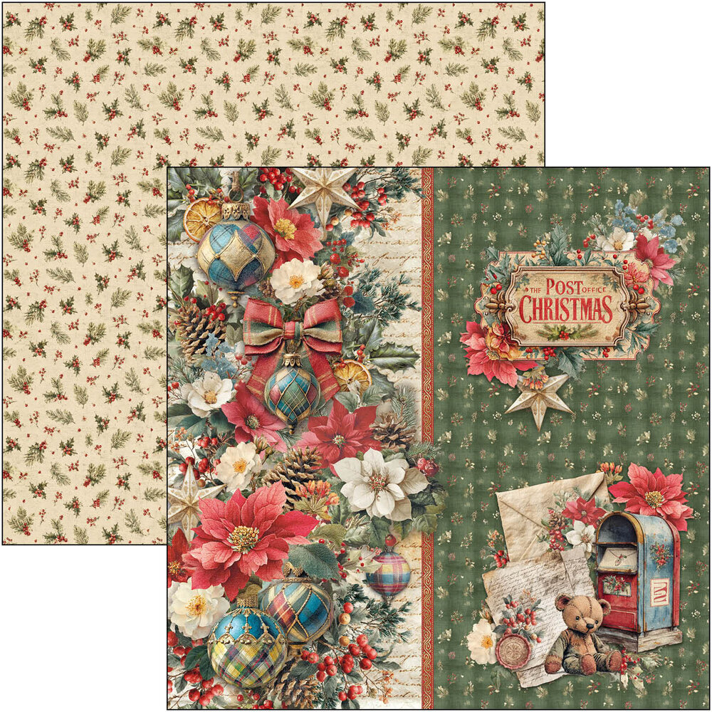 Ciao Bella Merry & Bright 8x8 Inch Paper Pad (12pcs) (CBH098) Ciao Bella Merry & Bright 8x8 Inch Paper Pad (12pcs) (CBH098)