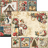 Ciao Bella Merry & Bright 12x12 Inch Paper Pad (12pcs) (CBPM098) Ciao Bella Merry & Bright 12x12 Inch Paper Pad (12pcs) (CBPM098)
