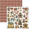 Ciao Bella Merry & Bright 12x12 Inch Paper Pad (12pcs) (CBPM098) Ciao Bella Merry & Bright 12x12 Inch Paper Pad (12pcs) (CBPM098)