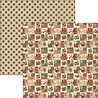 Ciao Bella Merry & Bright 12x12 Inch Paper Pad (12pcs) (CBPM098) Ciao Bella Merry & Bright 12x12 Inch Paper Pad (12pcs) (CBPM098)