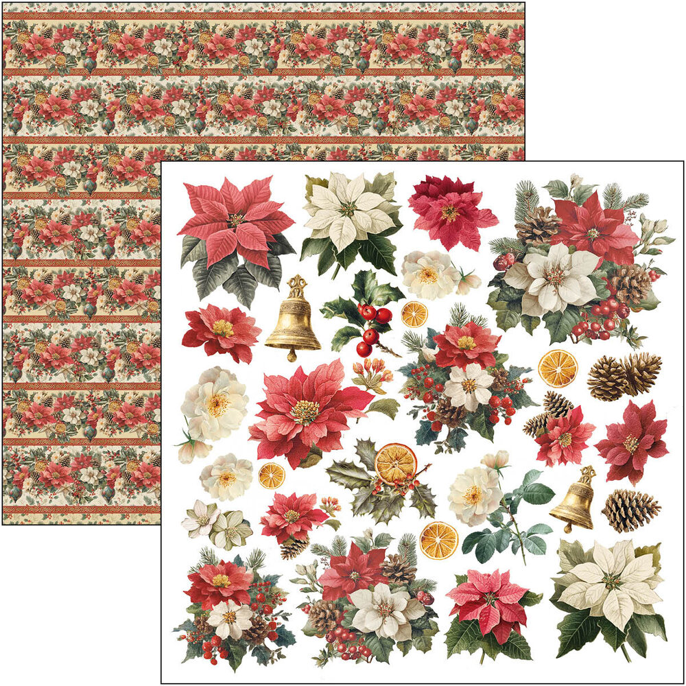 Ciao Bella Merry & Bright 12x12 Inch Patterns Pad (8pcs) (CBT098) Ciao Bella Merry & Bright 12x12 Inch Patterns Pad (8pcs) (CBT098)