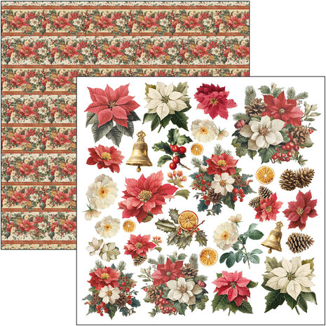 Ciao Bella Merry & Bright 12x12 Inch Patterns Pad (8pcs) (CBT098) Ciao Bella Merry & Bright 12x12 Inch Patterns Pad (8pcs) (CBT098)