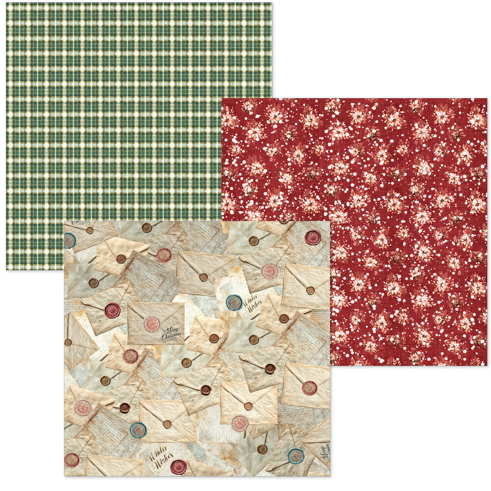 Ciao Bella Merry & Bright 6x6 Inch Deluxe Paper Silver & Vellum Dual Pack Mixed (6pcs) (CBXQ011) Ciao Bella Merry & Bright 6x6 Inch Deluxe Paper Silver & Vellum Dual Pack Mixed (6pcs) (CBXQ011)