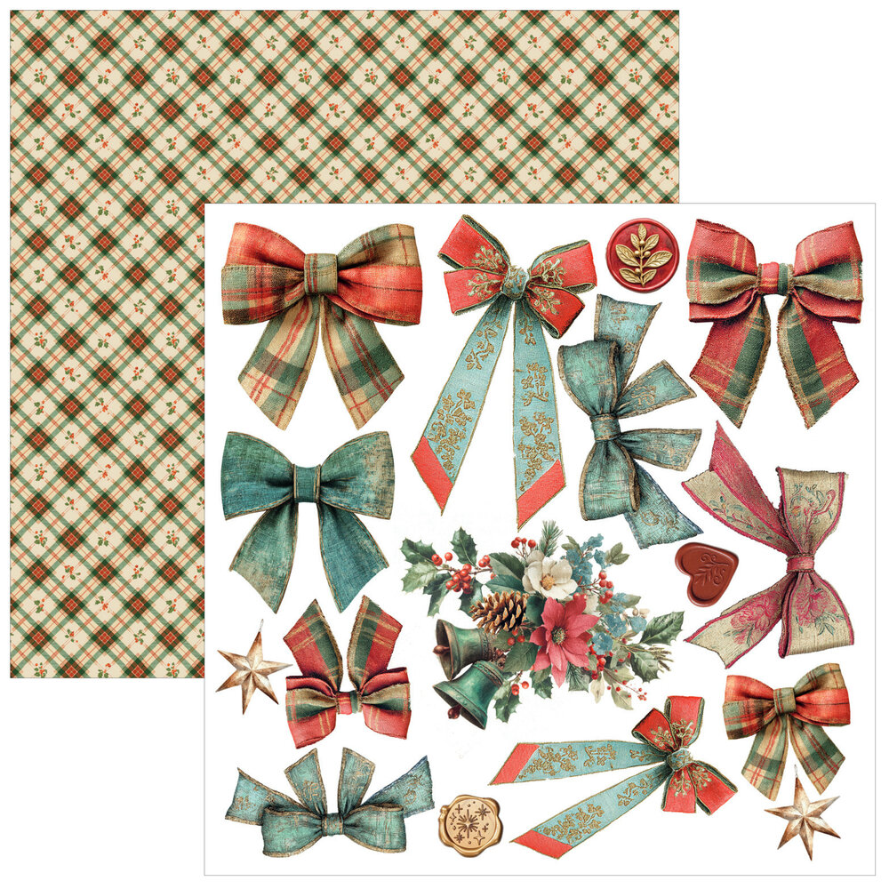 Ciao Bella Merry & Bright 6x6 Inch Fussy Cut Pad (24pcs) (CBQE098) Ciao Bella Merry & Bright 6x6 Inch Fussy Cut Pad (24pcs) (CBQE098)