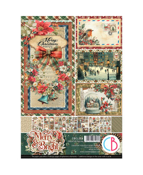 Ciao Bella Merry & Bright A4 Creative Pad (9pcs) (CBCL098)