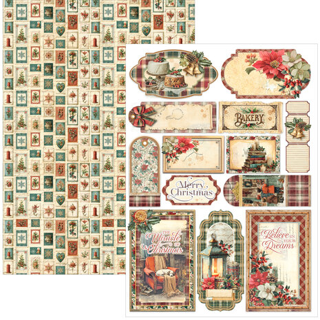 Ciao Bella Merry & Bright A4 Creative Pad (9pcs) (CBCL098) Ciao Bella Merry & Bright A4 Creative Pad (9pcs) (CBCL098)
