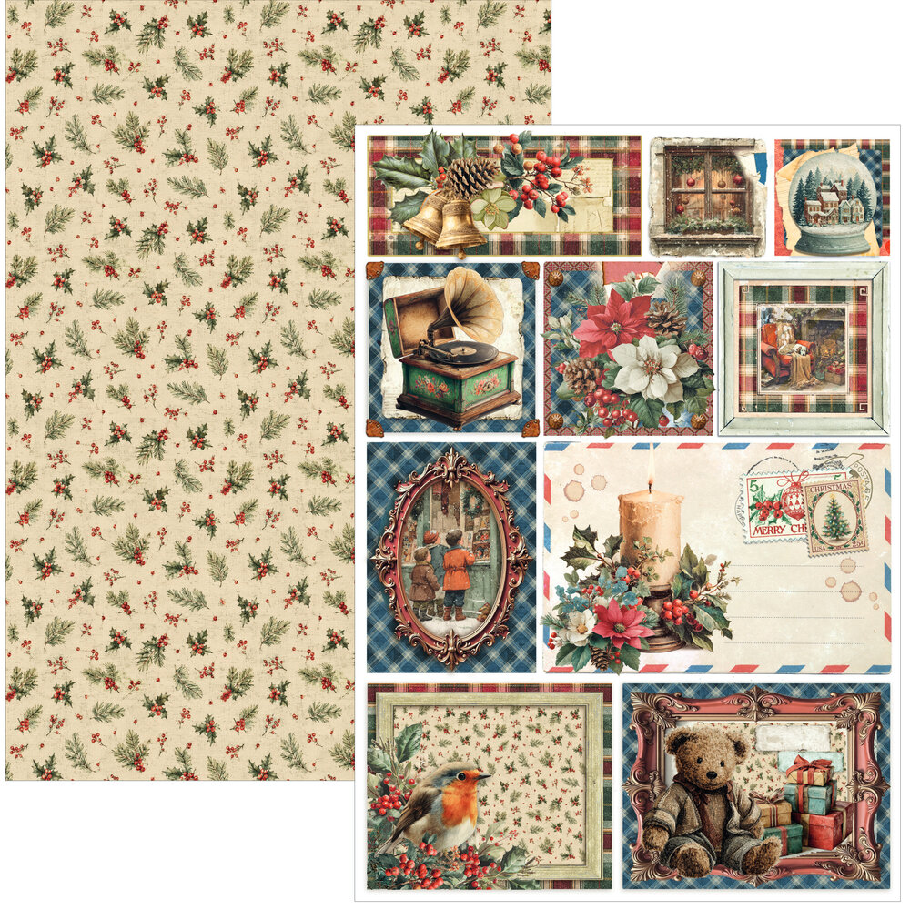 Ciao Bella Merry & Bright A4 Creative Pad (9pcs) (CBCL098) Ciao Bella Merry & Bright A4 Creative Pad (9pcs) (CBCL098)