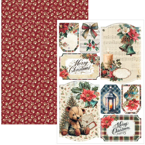 Ciao Bella Merry & Bright A4 Creative Pad (9pcs) (CBCL098) Ciao Bella Merry & Bright A4 Creative Pad (9pcs) (CBCL098)