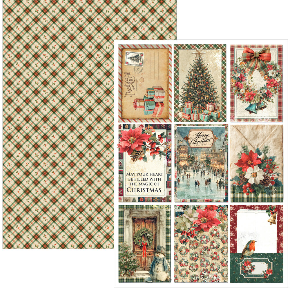 Ciao Bella Merry & Bright A4 Creative Pad (9pcs) (CBCL098) Ciao Bella Merry & Bright A4 Creative Pad (9pcs) (CBCL098)