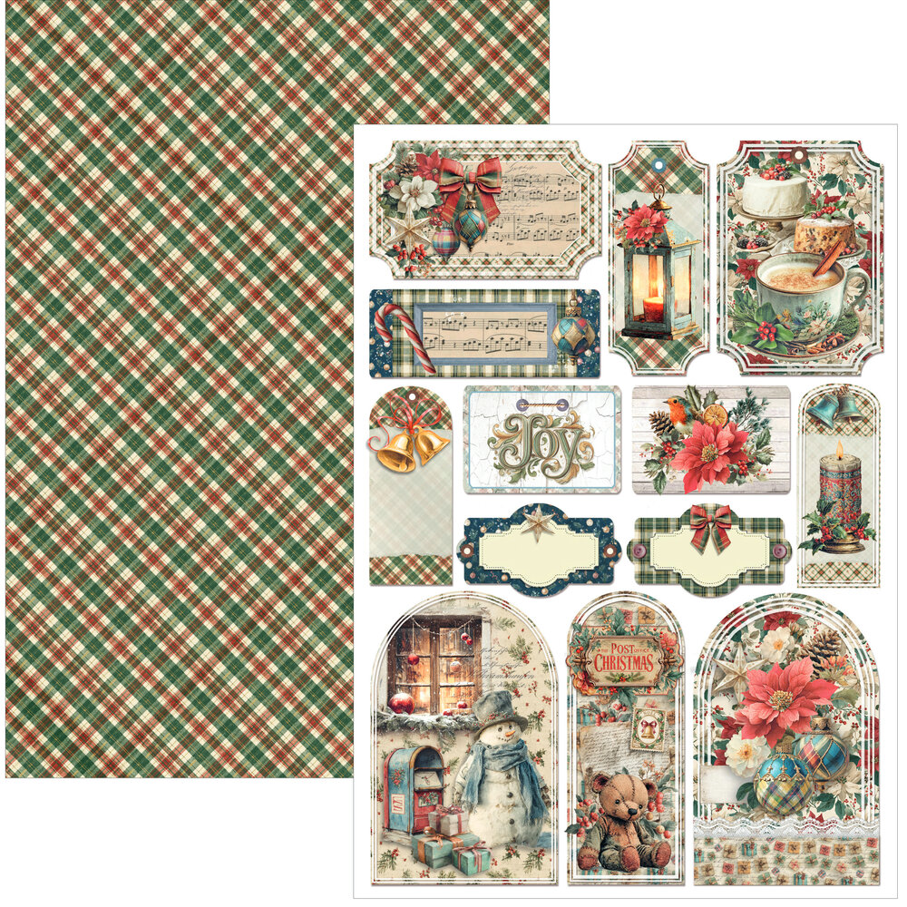 Ciao Bella Merry & Bright A4 Creative Pad (9pcs) (CBCL098) Ciao Bella Merry & Bright A4 Creative Pad (9pcs) (CBCL098)