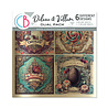 Ciao Bella The Chocolate Factory 6x6 Inch Deluxe Paper Silver & Vellum Dual Pack Mixed (6pcs) (CBXQ013) Ciao Bella The Chocolate Factory 6x6 Inch Deluxe Paper Silver & Vellum Dual Pack Mixed (6pcs) (CBXQ013)